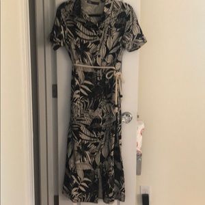 Zara tropical dress